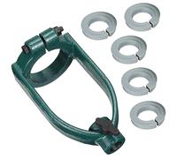 Taladro de mesa para taladro, adaptador de taladro portátil, guía de perforación para carpintería (verde)