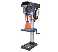 Taladro de mesa Scheppach DP19Vario | Motor de 550 W | Regulador de velocidad variable de 440 a 2580 RPM | Rango de sujeción del mandril de 1,5 a 13 mm