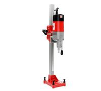 Taladro de núcleo de 2300 W, profesionalidad, taladro de núcleo con soporte de altura ajustable, taladro magnético de 740 rpm, con manguera de agua y barra elevadora para mármol