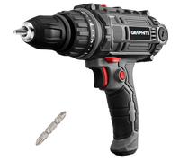 Taladro/destornillador de red 300W, mandril autoabrozante de 10 mm, caja