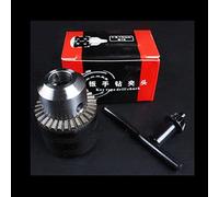 Taladro Eléctrico Chuck, Mini Chuck de Taladro Eléctrico de Acero Inoxidable con Llave, Capacidad de Sujeción de 1.0-10 Mm, para Bancos y Taladros Manuales (Eacamwb2eqrdo30-11)
