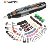 Taladro eléctrico inalámbrico recargable por USB, Mini herramienta rotativa para joyería, metalurgia, perforadora manual, herramientas Dremel Drill 361pcs