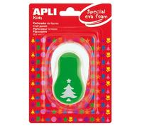 Taladro goma eva apli 25,4 mm arbol verde