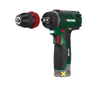 Taladro inalámbrico Parkside PBSA 12 X12V, bloqueo de husillo, LED, en caja (sin cargador ni batería)