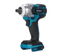 taladro, Llave de impacto inalámbrica sin escobillas 18 V, destornillador eléctrico, interruptor cambio velocidad continuo for batería M