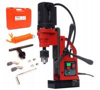 KRAFT&DELE | Taladro magnético, máquina taladradora magnética, 1800W, 1300N, 16mm, taladro de núcleo eléctrico, taladro industrial, para todas las superficies y trabajos de bricolaje