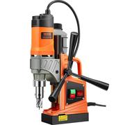 Taladro magnético de 1450W, 12500N, portátil. Prensa de taladrado magnética de 850 RPM