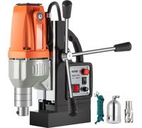 Taladro magnético de 220V-240V, máquina de perforación magnética de 980W, taladro de metal de alta potencia con 680 rpm, taladro de metal multifunción de 35 mm para perforación y roscado