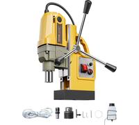 Taladro magnético eléctrico para perforación de núcleos, 1400W, diámetro de perforación de 40mm, 12500N, color amarillo