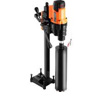 Taladro para núcleos de 0.8-9.8 pulgadas, máquina perforadora con núcleo de diamante de 3200W con soporte