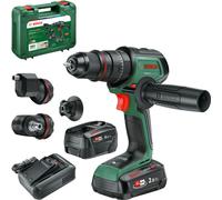 Taladro percutor a batería AdvancedImpact de 18V-80 QuickSnap, con 2 baterías PBA de 18V