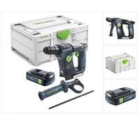 Taladro percutor a batería Festool BHC 18-Basic 18 V 1,8 J SDS Plus Brushless + 1x batería 3,0 Ah + Systainer - sin cargador de batería