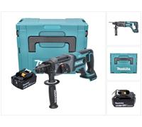 Taladro percutor a batería Makita DHR 241 G1J 18 V 2.0 J SDS plus + 1x batería 6.0 Ah + maletín Makpac - sin cargador