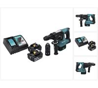 Taladro percutor a batería Makita DHR 243 RT 18 V SDS plus Brushless + 2x batería 5.0 Ah + cargador