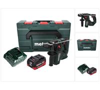 Taladro percutor a batería Metabo BH 18 LTX BL 16 18 V 1,3 J SDS-plus Brushless + 1x batería 10,0 Ah + cargador + MetaBOX