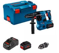 Taladro percutor a batería SDS plus GBH 18V-28 CF, con 2 baterías ProCORE18V de 8.0Ah, en maletín L-BOXX