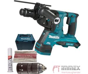 Taladro percutor combinado a batería DHR281ZJ SDS-PLUS, 36 voltios (2x18V) (azul/negro, sin batería ni cargador)