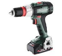 Taladro percutor de 18V, modelo SB 18 LQ, con 2 baterías de 2 Ah, par de 26 Nm, maletín metaBOX, baterías incluidas