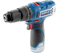 Taladro percutor DEDRA de 12V, 32 Nm, 0-400/1300 rpm, sin batería, modelo DED7331
