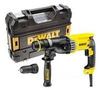 Taladro percutor DeWALT D25144K-QS, 900 vatios, máximo diámetro de perforación: 28/65/30/13 mm, sistema SDS-plus, incluye caja T STAK