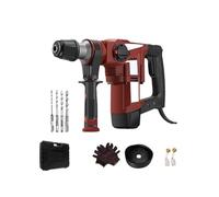 Taladro Percutor Eléctrico De Demolición 1380 W, Martillo Rotativo, Impacto Con Pico For, Ranurado Hormigón Rendimiento Potente(DC-020)