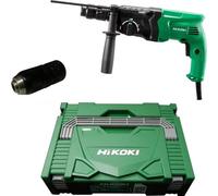 Taladro percutor HiKOKI DH24PMHW1Z, martillo perforador SDS Plus, 730W, con mandril intercambiable