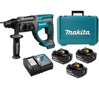 Taladro percutor inalámbrico de 18V, 3 baterías de 5.0Ah - Modelo M DHR202RTE3