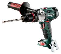Taladro percutor inalámbrico Metabo de 18V, modelo SB18LTX, con carcasa resistente