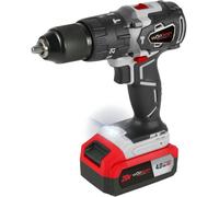 Taladro percutor inalámbrico Worgrip, 1 batería de 4.0Ah, 20V, color plateado, talla única / Enchufe europeo de 220V, color plateado, talla única