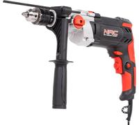 Taladro percutor NAC de 1200W, 2 velocidades, para perforar madera, metal y hormigón, alta potencia