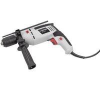 Taladro percutor Powerplus, 600 W, 35.000 - 48.000 golpes/minuto, para perforar madera, acero y hormigón, con tope de profundidad y empuñadura auxiliar