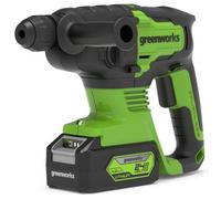 Taladro Percutor Sin Escobillas 4 En 1 24 V 2 J Greenworks