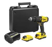 Stanley fatmax sfmcd711c2k-qw - taladro percutor 18v, gama v20, par de