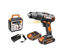 Taladro Percutor WX371.1 Worx 20V 2.0Ah 2bat