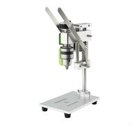 Taladro Prensa para compacto Aluminio 24V Hobby Taladro Prensa | Estructura metal sólida, 3 ejes precisión, doble resorte, estabilidad para máxima, proyectos confiables