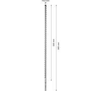 Bosch Professional Broca para martillo Expert SDS plus-7X Ø 14 x 600 mm para hormigón armado 1x