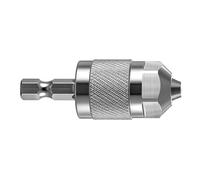Taladro sin llave Cuck: Adaptador universal compacto seguro alternativo con teclas | Soporte de bits de máquina industrial, accesorio de torno de CNC, soporte de bloqueo de alto par, Mini Press Chuck