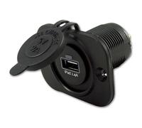 Talamex Toma Usb Individual Con Marco Empotrado 2.4a