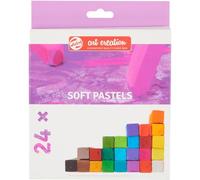 Talens 9029024m pastel pastel a la cera suave colores surtidos 24 piez