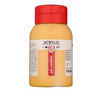 Talens Art Creation Colores acrílicos - Ocre amarillo 227-750 ml - Opaco y resistente a la luz - Versátil para todas las superficies