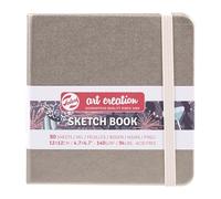 Talens Art Creation Cuaderno de bocetos 80 hojas, 12 cm x 12 cm, color rosa champán, 8712079468064