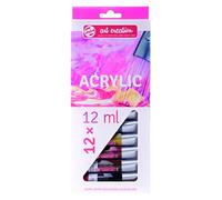Royal Talens Pintura acrílica para manualidades 9021712m, 12 ml, 12 p