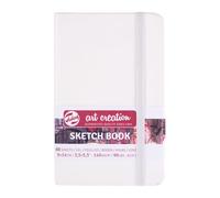 Talens Art Creation Sketchbook - 9x14 cm, 140 g, 80 hojas - Papel sin ácido de color crema para dibujar y escribir diarios