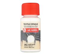 Talens art creation textil pintura opaca para tejidos - blanco puro 10