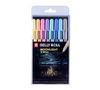 TALENS BOLIGRAFO GELLY MOONLIGHT REFERENCIA 10 8 COLORES SURTIDOS ROTULADOR