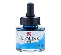 Talens Ecoline Acuarela Líquida Frasco 30 ml Azul Celeste (Cian) 578 (11255781)