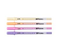 SAKURA Gelly Roll Moonlight Gel Pen Set Sunrise | 4 Colores Pastel Opacos | Bolígrafos para Escribir, Dibujar, Diario y Manualidades