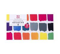 Talens Gouache Extra Fine Base Set | 10 x 20 ml