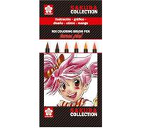TALENS ROTULADOR KOI COLORING TONOS ROSADOS ESTUCHE 6 UDS SAKURA 1x6x14 Cms.