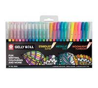 Talens sakura estuche de 24 bolígrafos gelly roll mixed colores surtidos